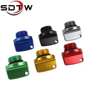 바이크 오토바이 크랭크 케이스 캡 CNC 엔진 오일 필러 나사 커버 플매트 카펫 러그 M20 x 2.5  Honda Suzu