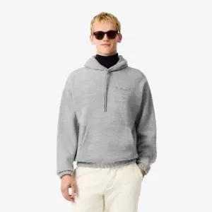 라코스테 PARIS PACK 플란넬 후드 풀오버 멜란지그레이 SH5502-55N_CCA 974562