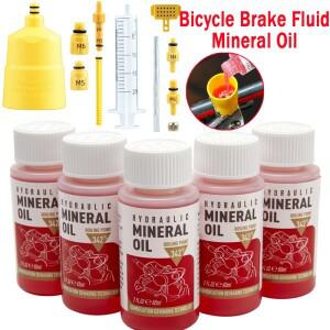 자전거 브레이크 유체 미네랄 오일 시스템 사이클링 액세서리 용 산악 인젝터 유압