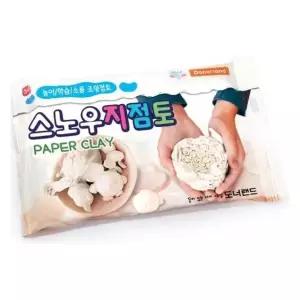 도너랜드 500스노우지점토 50개