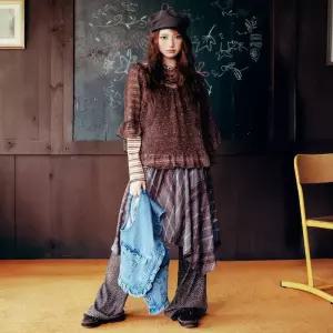 써스데이아일랜드 여성투버튼 체크 자켓T256MJK139W 971861