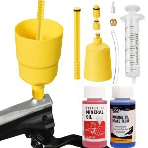 60ML 자전거 브레이크 미네랄 오일 고성능 산악 윤활유 세트 Shimano가 포함된 유압