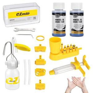 마구라 유압  브레이크용 60ml 미네랄 오일 및 자전거 블리딩 키트 1-3개 MTB 로드