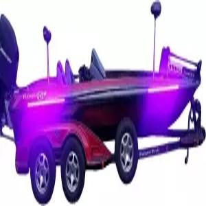 낚시 금고 고출력 울트라 바이올렛 UV 블랙 라이트 LED 배스 보트 및 야간 낚시용 스트립