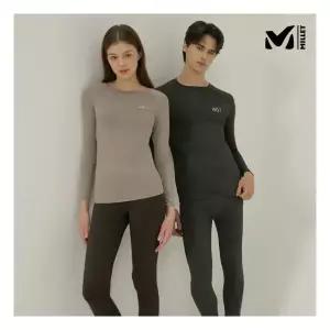 출고가 23900원밀레남녀 엠보 웜기모 상하 세트 균일가전 1816734