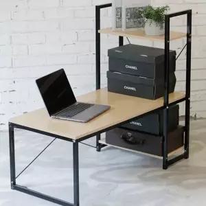 좌식 노트북 책상 낮은 조립식 테이블 좌식 컴퓨터 책상 선반 프레임 거실 원목 수납 상판