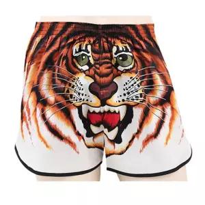 호랑이 반바지 타이거 단체복 남성 반자지 복서 참고 옐로우 말왕 머리