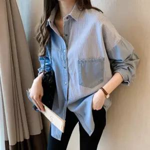 포켓셔츠 [위드기프트] 마린데님