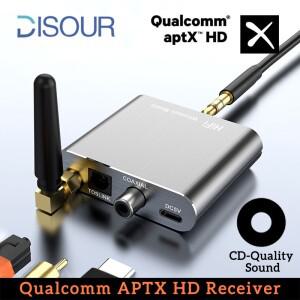 CSR 무선 리시버 APTX-HD BT 5.2 HiFi 스테레오 오디오 어댑터 지지대 동축 광섬유 aptX- 헤드폰 TV 앰프용