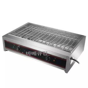 업소용 전기 그릴 닭꼬치 스테이크 생선 그리들 철판 굽는 고기 불판 파니니 부침기 구이기