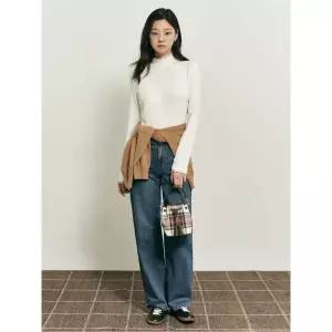 매장정품 빈폴 BEANPOLE LADIES [B. my] 레이어드 디테일 터틀넥 티셔츠 아이보리 (BF5X41N110) BF5X41N110