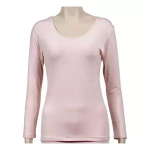 흡수력 위생 기모 여성 베이직 내의상의 기모내복 KWQ8+6unT