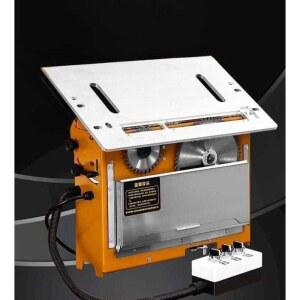 목공 집진 테이블쏘 전기 탁상 8인치 미니 전기와이어 테이블톱 공업용 쏘우 테이블쇼