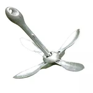 고무 보트 닻 요트 접이식 부표 접는 민물 어선 정박 선박용 앵카 고정