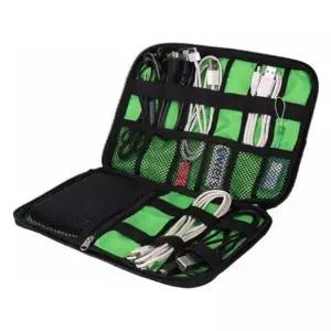 여행키트 케이블 홀더 가방 USB 보관 케이스 캠핑