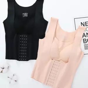 심리스 코르셋 브라나시 크로스밴드 노와이어 복대 TAJ7+5nlC