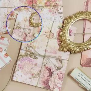 쌍문상회 다꾸 페이퍼 100매 꽃의 일기 다이어리꾸미기