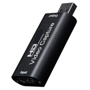 USB 2.0 비디오 캡처 카드 4K HDMI 호환 그래버 라이브 스트리밍 박스 녹화 PS4 XBOX 휴대폰 게임 DVD HD