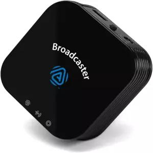 홈스팟 BA210 v2 오로라캐스트 블루투스 송신기 LC3 앱트엑스 무손실 HD 광학 및 3.5mm 입력 갤럭시 버즈 2