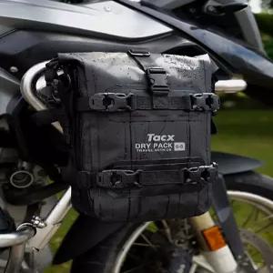 오토바이 사이드백 방수 테일 라이터 카본 슈퍼 리어백