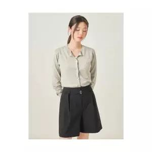 매장정품 빈폴 BEANPOLE LADIES [Essential] 코튼 혼방 라운드넥 카디건 라이트 그레이 (BF585AE032) BF585