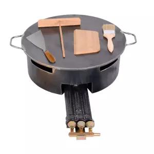 크레페 기계 가스 팬케이크 카페 전기 메이커