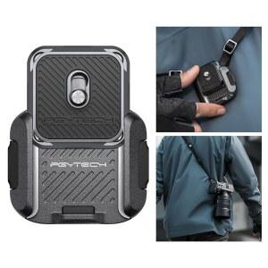 PGYTECH 카메라 어깨끈 마운트 퀵 릴리스 클램프 및 플레이트 키트, 삼각대 안정화를 위한 알루미늄 합금 아르카 스위스 어댑터 베이스(클램프+플레이트)