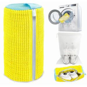 신발 세탁기 가방 및 건조기용 세탁 운동화용 재사용 청소 테니스 셀프 지퍼 극세사 내부 보관