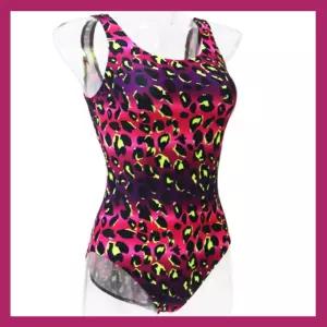 화려한 여성 수영복 강습 수영복 브랜드 고급  핑크호피 브라캡내장형 아쿠아 u백 로우컷수영복 엄마추천