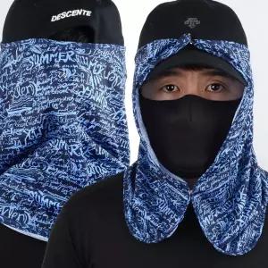 여름 메쉬 자외선차단 모자부착형 얼굴 햇빛가리개 우리집소싱