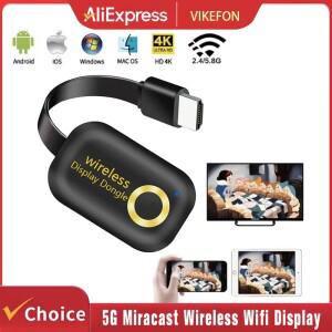 디스플레이 화면용 5G2.4G TV 스틱 1080P 어댑터 Mirascreen용 Android IOS 스마트 박스용 HDMI 호환 동글