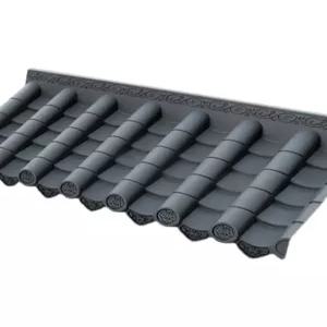 조립식 기와 플라스틱 한옥 담장 마당 카페 지붕 기와지붕