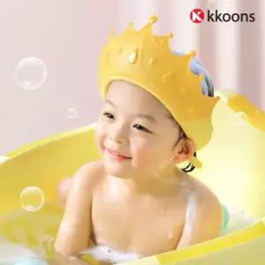 유아목욕모자 아기샤워캡 어린이샤워캡 2세 PUQ1+5tVy
