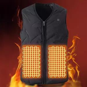 KC인증 방한 USB 열선 보온 발열 온열 조끼 M13314 Mvq7+8JtW