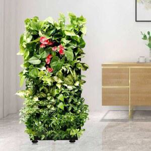 플라워월 수직정원 식물 조경 가드닝 플랜테리어 홈가드닝 등을 침대 냄비 양면