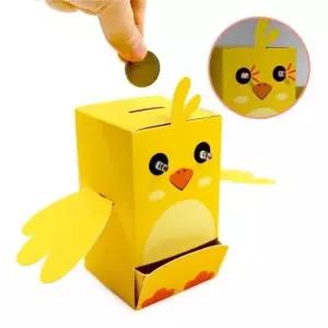 [문구/오피스] 동물 모양 저금통 병아리 창의력 저축통 어린이 만들기