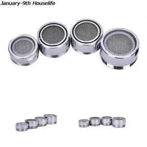 주방 싱크 수도꼭지 탭 노즐 스레드 회전 통풍기 필터 분무기 물 절약 액세서리 20/22/24/mm