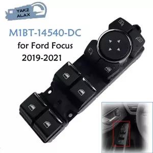 포드 포커스 용 창 제어 스위치 2019 2020 2021 M1BT-14540-DC 앞 좌측 전기 유리 레귤레이터 버튼 자동차