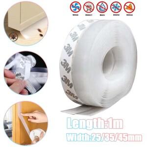 유리문 창문용 셀프 접착식 도어 엣지 및 하단 실링 스트립 풍막 방진 방음