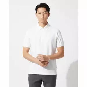 브루넬로쿠치넬리 폴로 반팔 티셔츠 화이트 남성 ME8548788 CK640 1670022