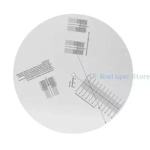 양면 타코미터 턴테이블 교정 스트로브 디스크 플라스틱 소재 기계 디버깅에 편리