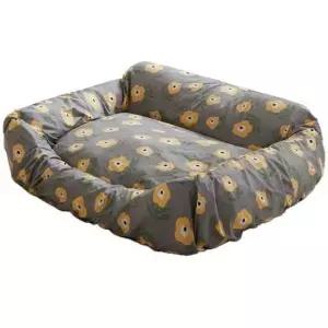 [반려] 애견 방석 세탁 가능한 쿠션 커버 오염 방지 L 사이즈