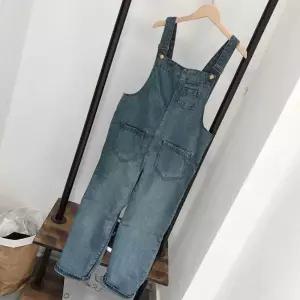 여자 데님 멜빵 바지 점프수트 캐주얼 청바지 패션 jau6+1ciE