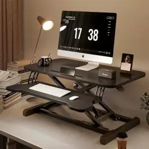 이동데스크 책상위 테이블 높이조절 책상 입식테이블