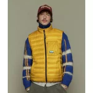 매장정품 코닥 KODAK 컬러라마 경량 구스 다운 베스트 YELLOW K5423EDV83YLW 668270