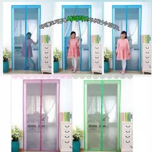 레이스일체형 문발 일반형90 방문용 모기장 (90x210)