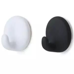 부착식 다용도 후크 2P 욕실 주방 고리 안심 후크걸이