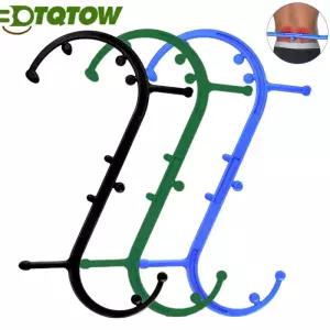 마사지 트리거 포인트 지팡이 바디 딥 티슈 휴대용 등 목 어깨 근육 릴리스 도구 여성 남성을위한 셀프