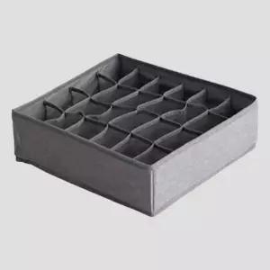 24칸 원룸 속옷 팬트리 칸막이 수납함 접이식 부직포