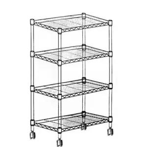 메탈 선반 메탈랙 진열대 보관대 수납정리대 450 4단